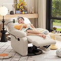 Single sofa chair computer space first class casual cabin recliner living room electric massage lazy sofa can lie down and sleep