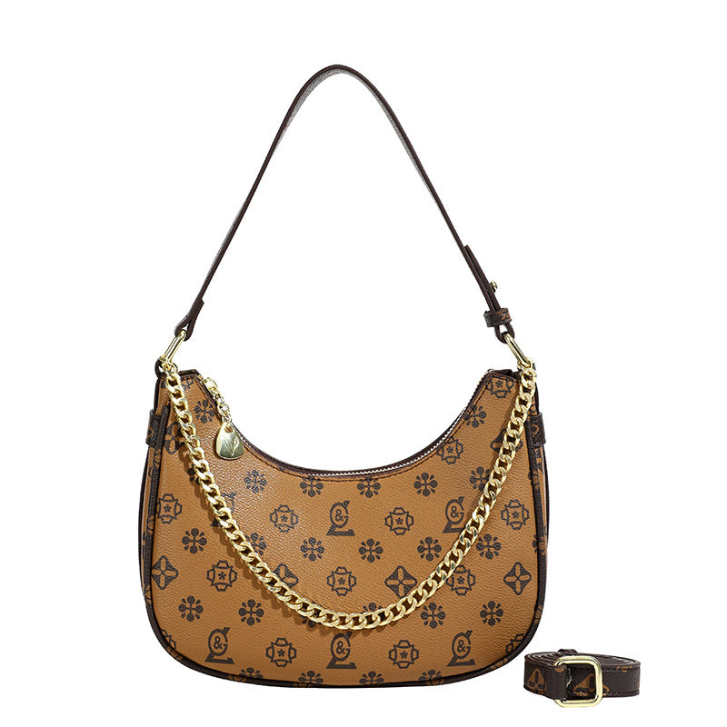 Crescent bag for women 2025new arrival large capacity underarm texture women's accessible luxuryniche style design classy sense crossbody