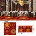 New chinoiserie hotel banquet hall carpet nylon 800g thickened fire retardant 4m large sheets whole patchwork commercial