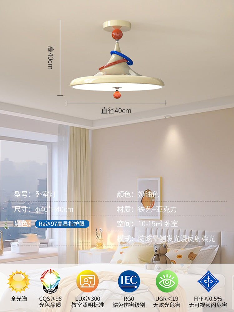 Memphis Children's Room Ceiling Light Creative Personality Bedroom Light Full Spectrum Eye Protection Boys and Girls Room Lighting