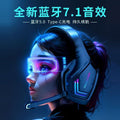 Bluetooth headset, 2.4g wireless e-sports game, low latency, noise reduction headset, long battery life, mobile phone and computer