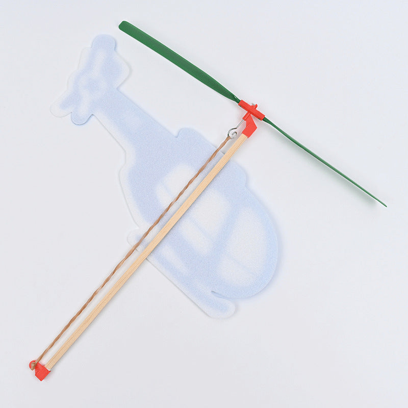 New Tiger Rubber New Helicopter Scientific Experimental Equipment Aerodynamics Knowledge Technology Small Production Recommendation