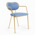 Chairs dining dining chairaccessible luxuryclassy armrest dining chair scandinavian dining table modern back chair