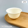 Silicone mask bowl, plastic flat-mouth mask bowl, soft gel mask mixing bowl with spatula, flexible small bowl, professional makeup & spa tool