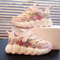 Fortune kids' shoes: girls' spring/autumn  new princess lightweight sneakers, big & tall girls' chunky sneakers