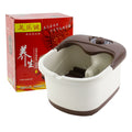 Heated foot bath basin - foldable, automatic, thermostatic electric foot massager - perfect for home use or gifting