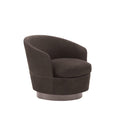Foshan italian normcore casual chair light luxury living room fabric rotating bedroom dressing chair negotiation single sofa chair