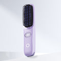 Rechargeable hair straightening comb, cross-border wireless hair straightener, negative ion hair straightening comb, wireless straightening & curling comb, portable hair straightening & curling comb