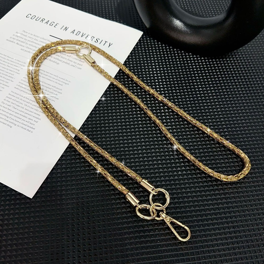 0.7 crystal bar three-in-one crossbody chain creative multi-purpose phone lanyard high-end sparkling diamond bracelet charm new
