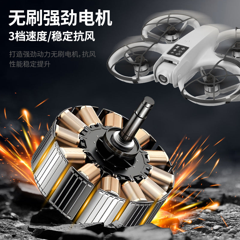 new mini drone star patrol-x4 aerial photography obstacle avoidance crossing machine dual camera lighting mini aircraft