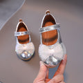 Girls' leather shoes - spring/autumn collection, new summer styles, soft sole children's shoes, spring/summer new arrivals with bow detail