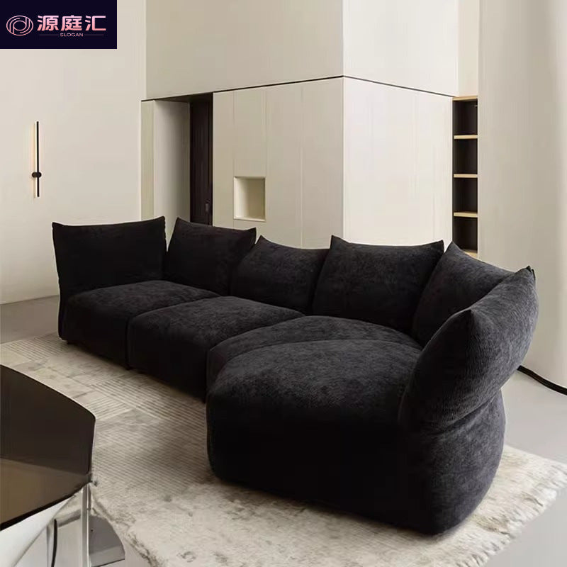 Petal sofa italian normcore fabric curved sofa large and small high-end special shaped creative sofa