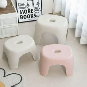 Plastic stool kids washbasin step stool for homethickened small stool adult non-slip stool shoe changing stool low stool