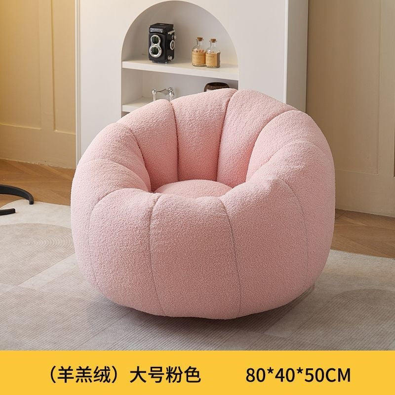 Lazy sofa detachable washable single and double can lie down and sleep lazy nest chair for home small apartment balcony casual bean bag