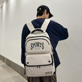 2025 new american style sports backpack - high capacity, multi-functional, wear-resistant, scratch-proof, water-repellent - perfect for students, travel, and school