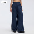 High-waisted, slimming, versatile casual pants for women, perfect for commuting. lightweight, loose-fitting, straight-leg, wide-leg athletic pants for spring and summer. style d26032