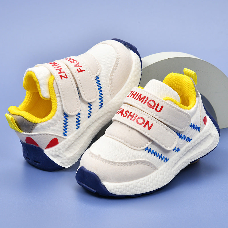 Toddler shoes for boys, spring and autumn, 0-1-2 years old, soft sole infant shoes, children's shoes, infant and toddler shoes for girls