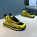 Men's shoes 2026 new spring mesh breathable trendy versatile athletic casual shoes men's chunky sole hot-selling dad shoes
