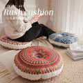 Ethnic style futon cushion meditation meditation floor pillow thickened round balcony window sill floor tatami seat