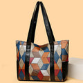 new arrival large-capacity fashion shoulder bag easiest for matchsatchel bag grids pattern tote bag texture work clothing bag ladieswear bag