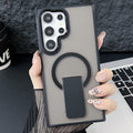 Samsung s26 ultra matte skin feel phone case s25 wireless charging magnetic stand cross-border export a56 protective cover