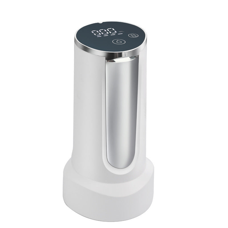 For home water pump displays power level and child lock to prevent children from accidentally touching the desktop barrel. rechargeable home use