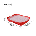 High-temperature resistant sausage mold, perfect for making homemade sausages, baby food, and ham-style sausages. ideal for home use, this silicone mold is also suitable for cross-border e-commerce