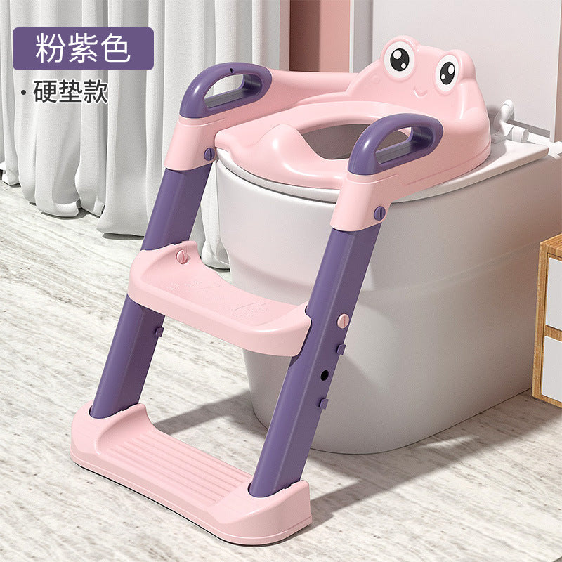 Kids toilet toilet stair type boy girl baby ladder frame cover child toilet seat baby urine bucket stool