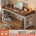 Computer desk desktop double desk student home bedroom study desk with baffle e-sports table simple office desk
