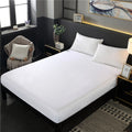 Pure color bed cover single piece bed cover three piece set simmons bed skirt one circle elastic all inclusive fitted sheet bed bag