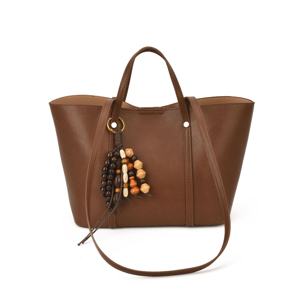 retro bag women's new arrivalfall and winter atmosphere large capacity bucket bag classy sense accessible luxury mother-in-law shoulder bag