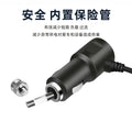 Car cigarette lighter one to three car fast charging colorful atmosphere light car converter one to three dual usb sockets
