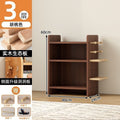 Solid wood bookcase, multi-tier book storage shelf, dustproof kindergarten bookshelf, children's student bookshelf, small storage rack