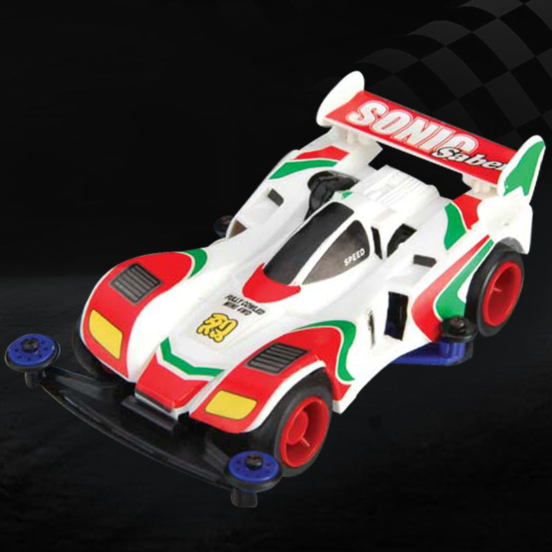 New arrival childhood four-wheel drive model whirlwind charge spider king racing kids boys assemble toys birthday gift