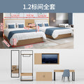Hotel furniture atour hotel bed bed box standard room complete set of b&b bed box double room hotel b&b single room apartment