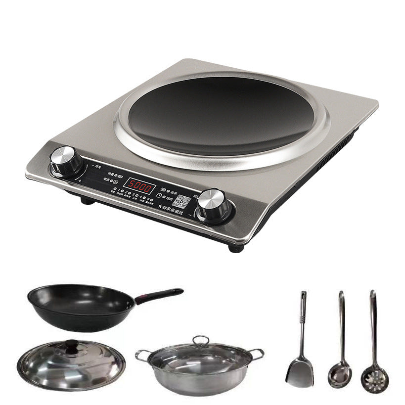 Concave induction cooker electric ceramic stove for home commercial fierce fire high power multi-function fierce fire one piece dropshipping gift cross-border