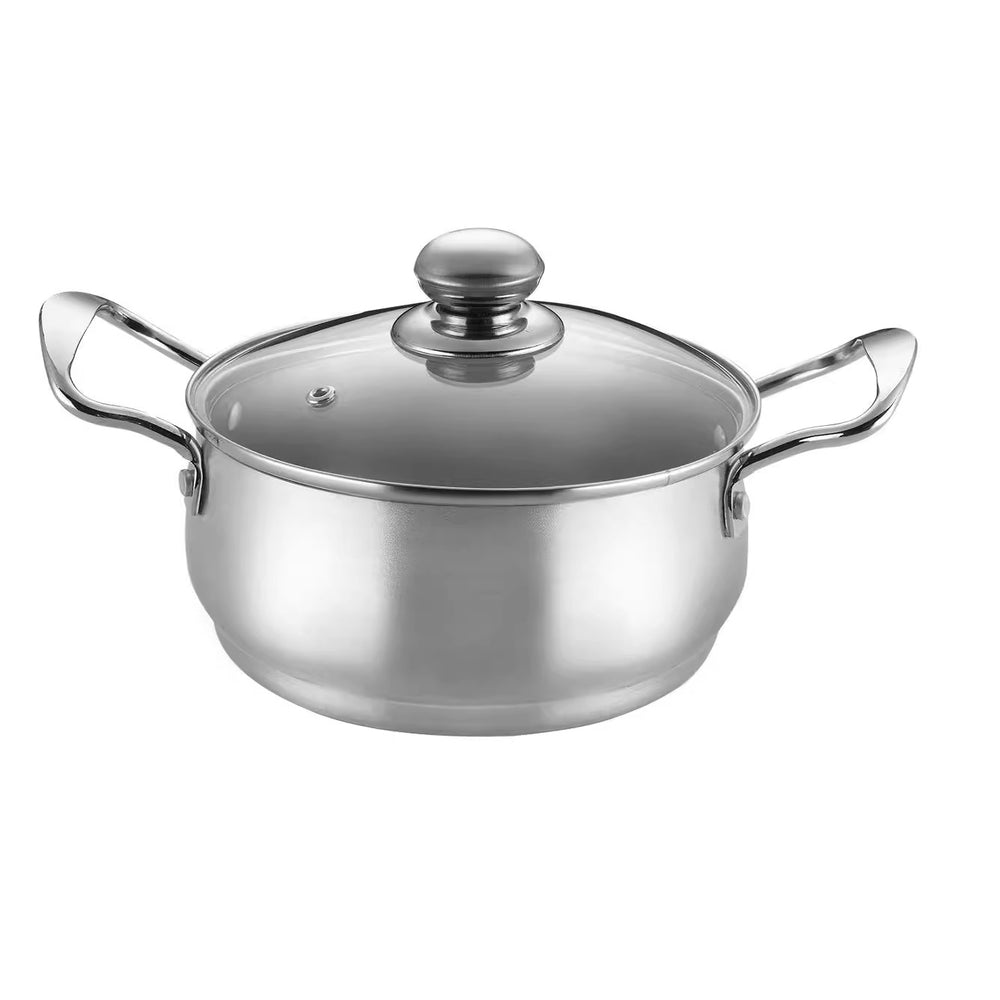 middle east direct sales aluminum sanding pot double layer cooking 18-24 pot set steamer wholesale pots