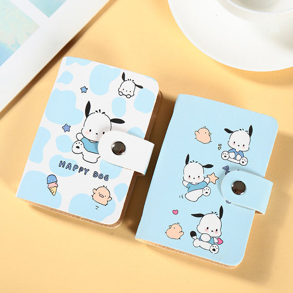 Cute card bag, women's personality, multi-card position, ultra-thin, anti-degaussing, small men's card clip, card holder, change student
