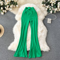 Popular ins wear casual pants for women niche style popular high waist silm micro flare pants sexy show figure yoga pants