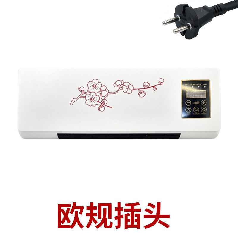 220v soft air cooling and heating dual-purpose movable small air conditioner hot air blower bathroom heater for home bedroom wall-mounted heating