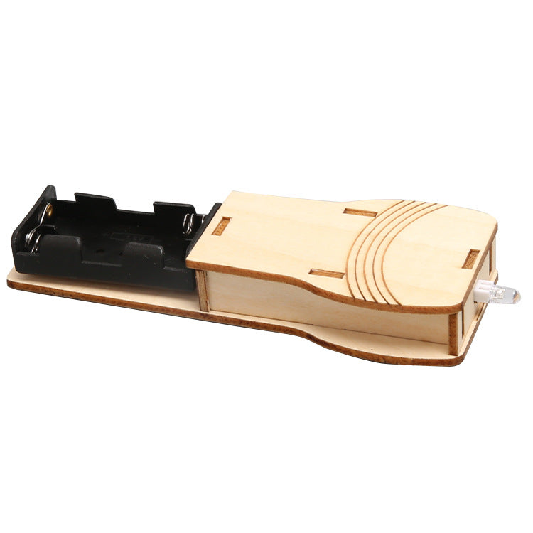 Frontier of science and education for children, simple flashlight technology, small production of primary school students, scientific experiment material package, stem teaching aids