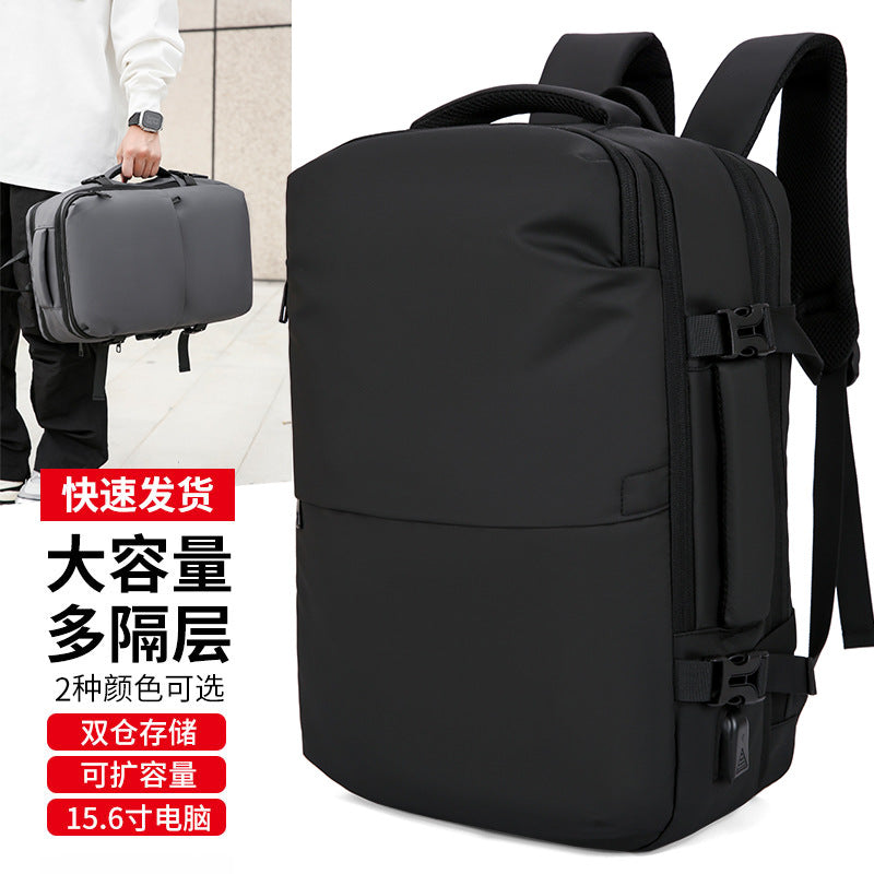School bag new business backpack versatile simple lightweight luggage bag convenient business trip notebook multi-functional backpack
