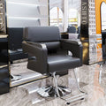 Smoke-colored backrest + (silver electroplated disc) + large round pedal