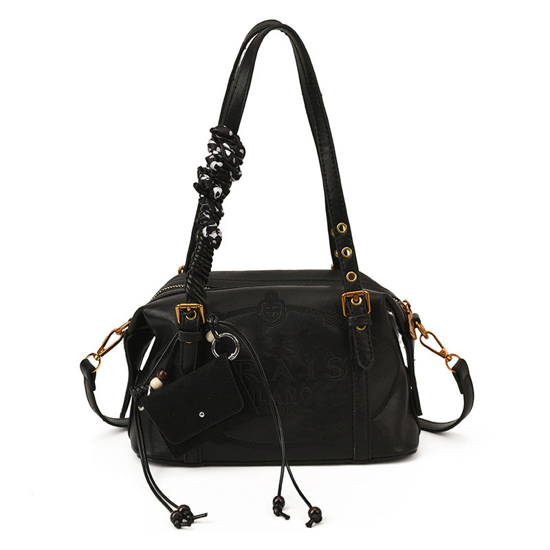 2025 fall/winter new arrivals: vintage-inspired, fashion-forward, niche design handbag - women's commuter tote, trendy shoulder bag, boston bag