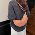 Spring casual macaron color dumpling bag 2026 new versatile crossbody bag women's korean style commuter shoulder bag