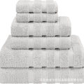 6pcs purple towel set 1 bath towels 1 hand towels 1 towel suit