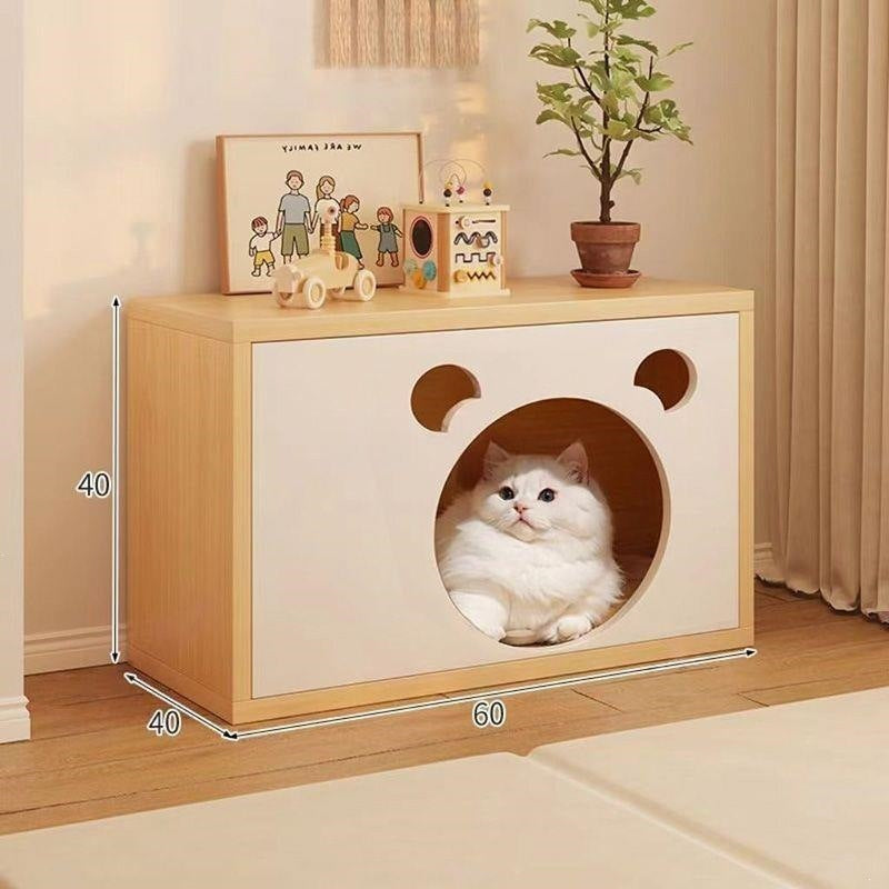 new arrival cat bedside table cat house casual cat nest neutralall year round bedside cabinet bedroom storage cabinet