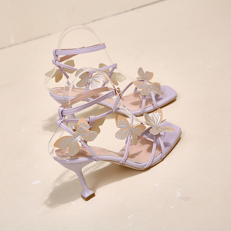 Versatile and chic: 2025 summer collection women's roman sandals - perfect for work and play. elegant stiletto heels to pair with any dress