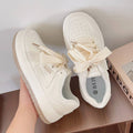 Popular white shoes for women 2026 spring & fall new arrival trendy niche street thick sole sports casual student sports sneakers