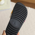 one-line flats slippers summernew arrivalkids shoes bohemia style flatsoutwear shoes woven beach shoes
